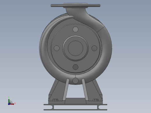 ISW╱IHW系列管道离心泵[ISW50-125A]前视缩略图