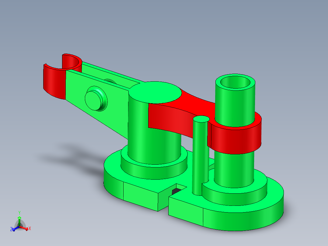 第10届练习题    3D10-M6-SW16主视图