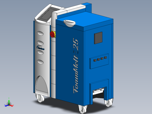 Plus 热熔胶机模型