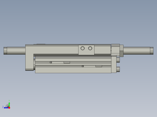 气缸MXQ20-50B-M9BM右视缩略图