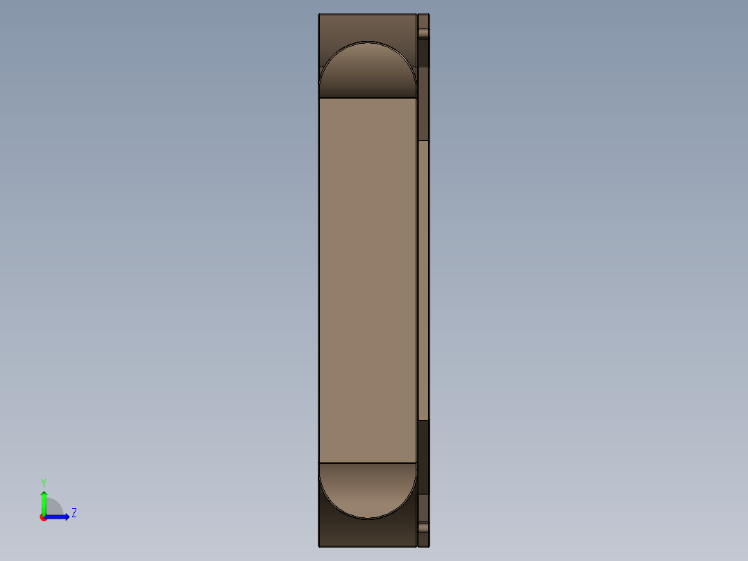 书架（汉语言）左视图