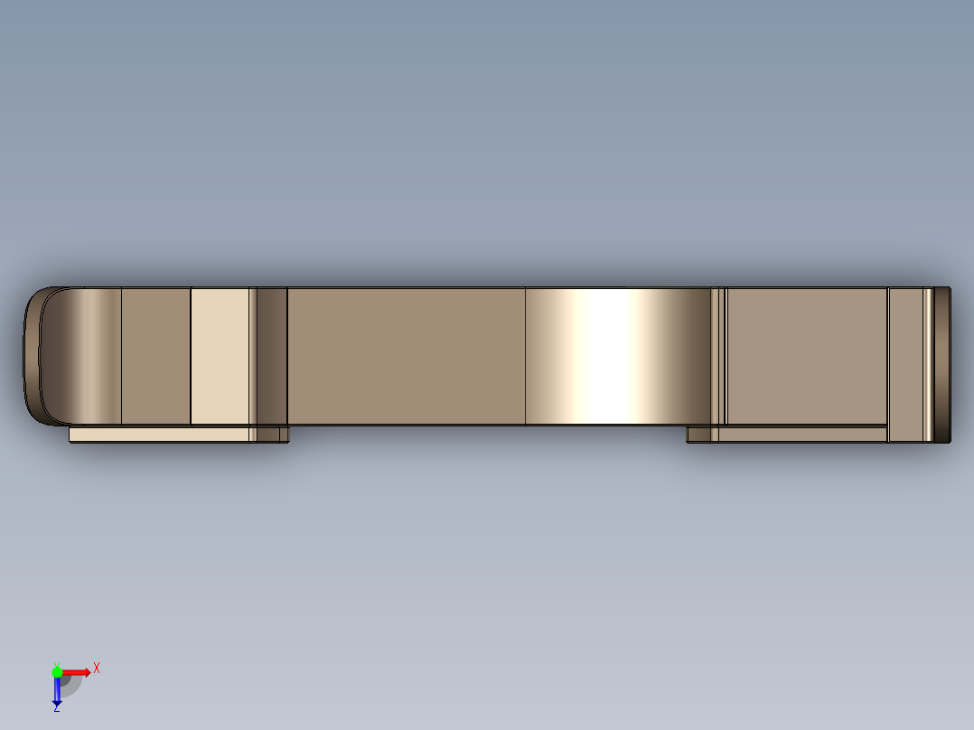 书架（汉语言）俯视图