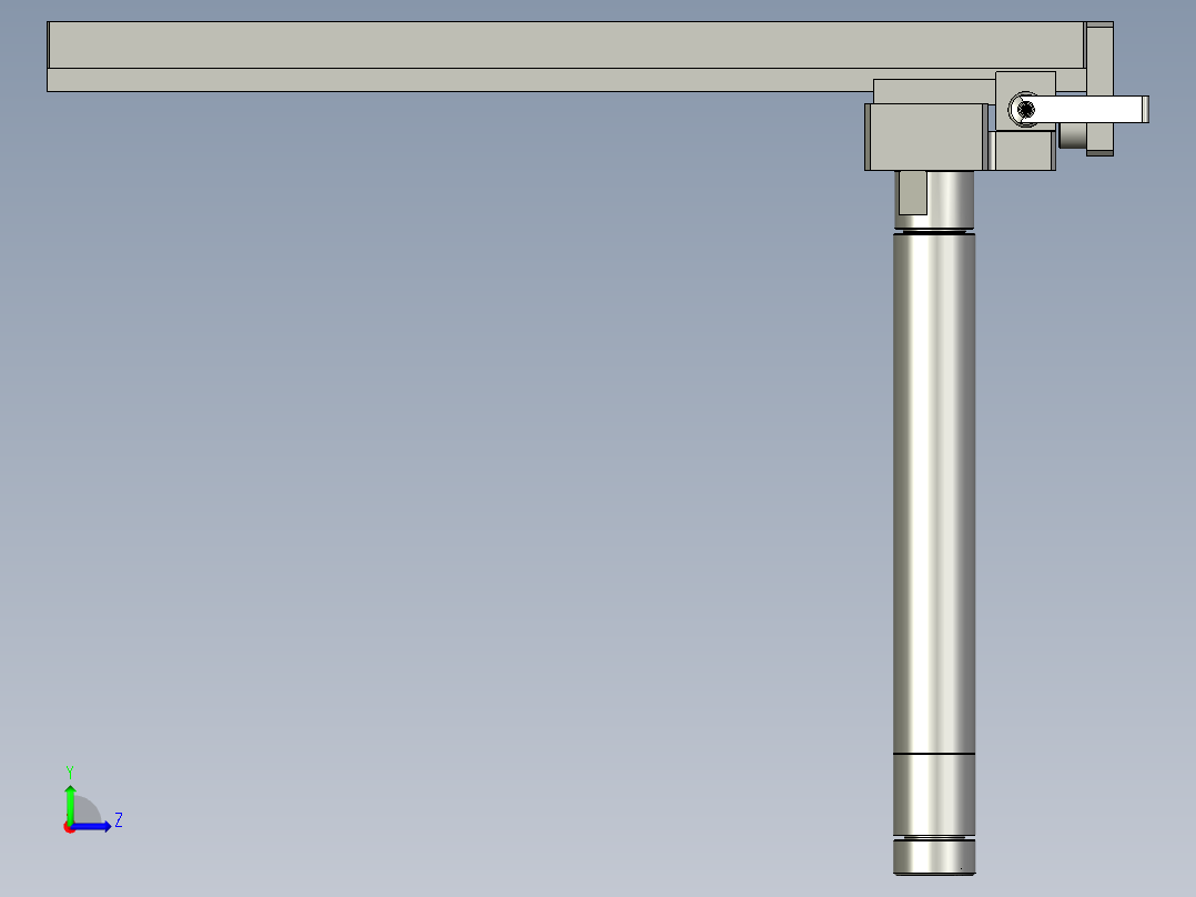 YWP200K4-06-11-00贴胶缓存组件左视图
