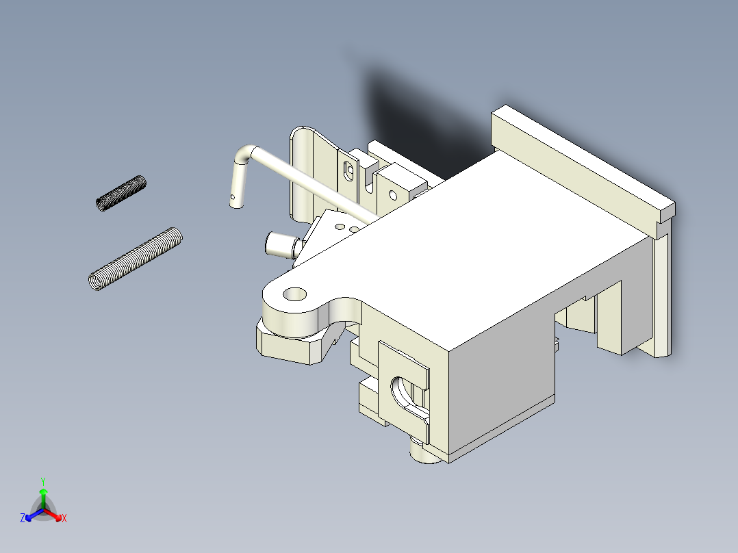 端子自动机的成型模具