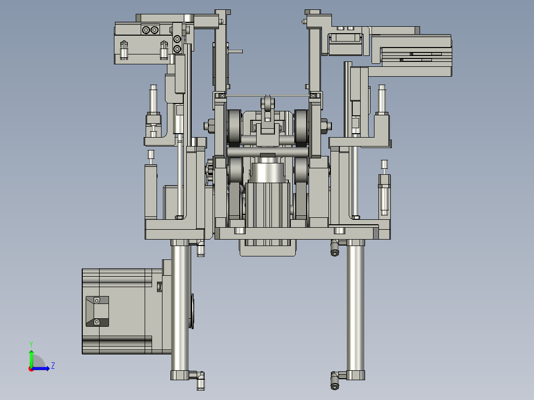 E19793-141-000-X1HSG流线左视图