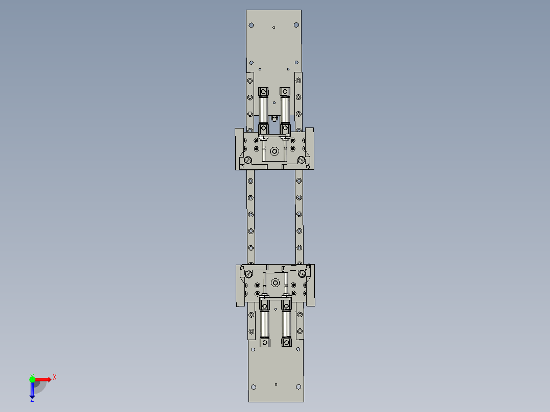 送胶机构装配体-dtk俯视图