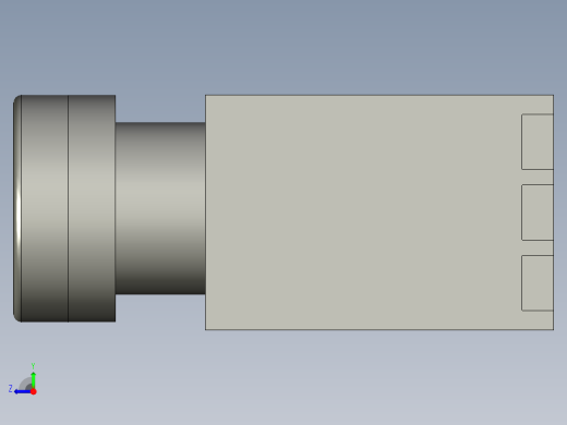 白HANDbutton-A右视缩略图