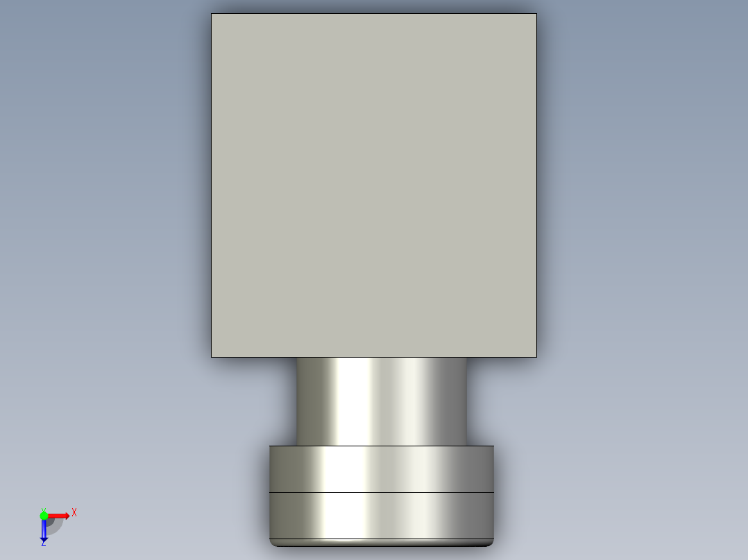 白HANDbutton-A俯视图