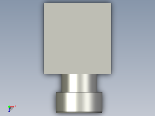 白HANDbutton-A俯视缩略图