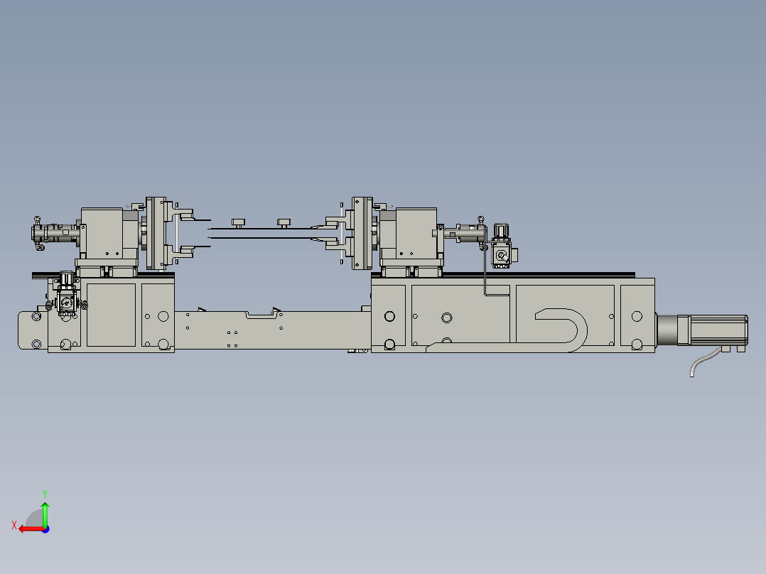 YSZ150E-07-00收尾卷绕组件后视图