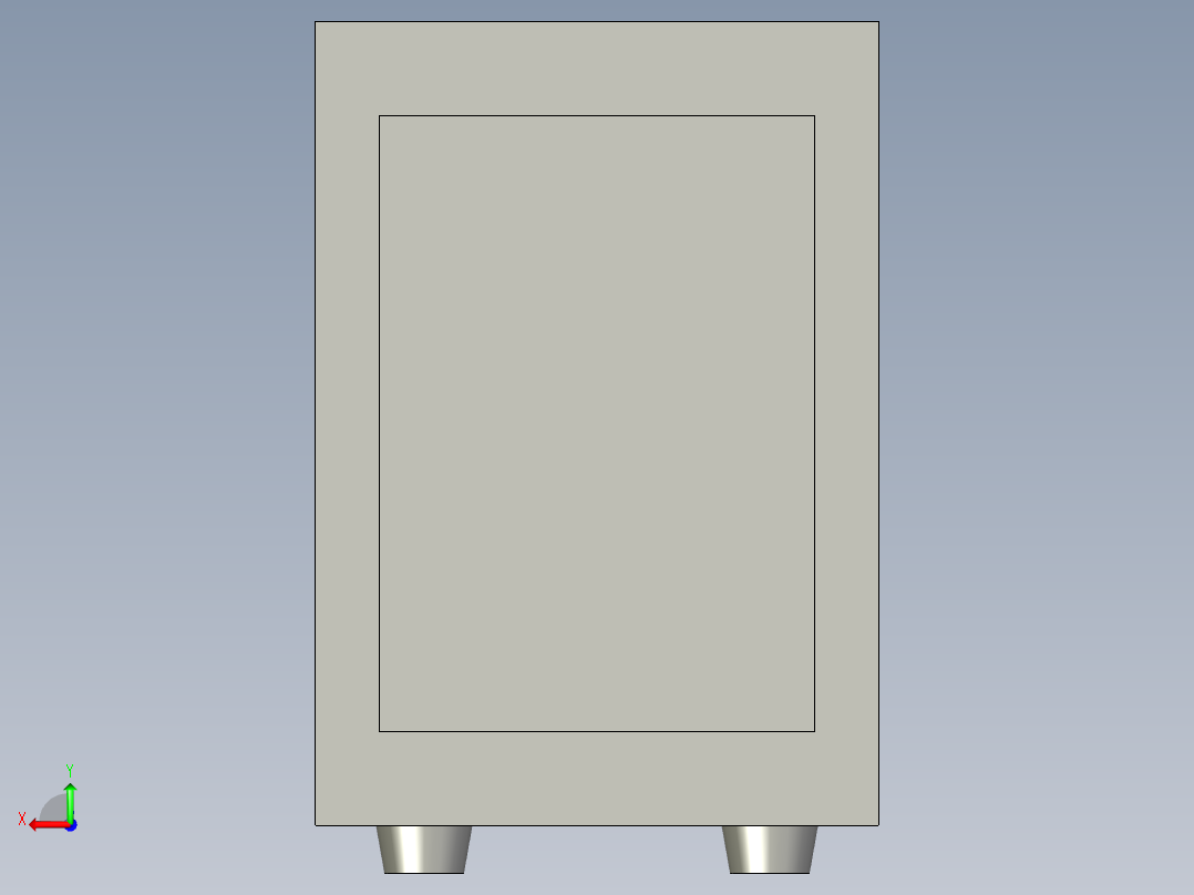 PC-0605-2产品安装尺寸图(AV11)-光源控制器-欧姆龙采购后视图