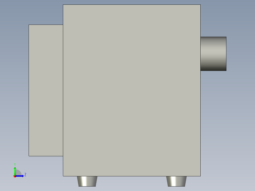 PC-0605-2产品安装尺寸图(AV11)-光源控制器-欧姆龙采购左视图