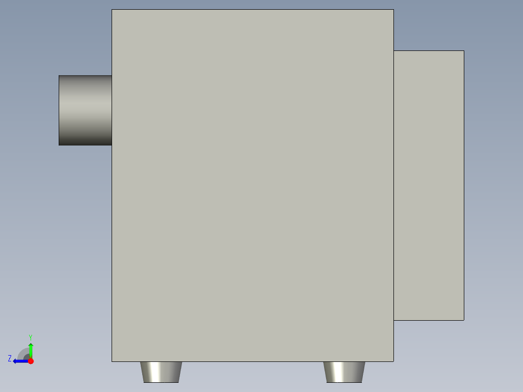 PC-0605-2产品安装尺寸图(AV11)-光源控制器-欧姆龙采购右视图