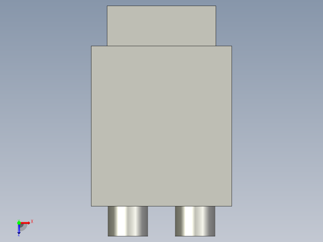 PC-0605-2产品安装尺寸图(AV11)-光源控制器-欧姆龙采购俯视图