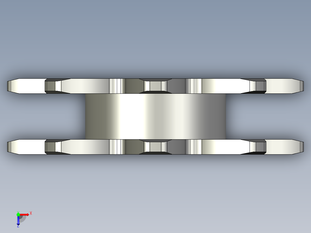 BS25-C208A从动轮TJ俯视图