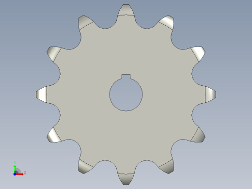 C212AL链轮前视缩略图