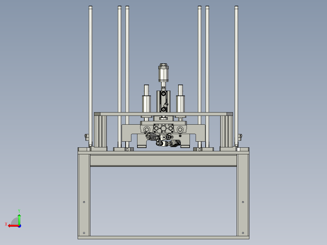 JHZB-托盘料框组A后视图