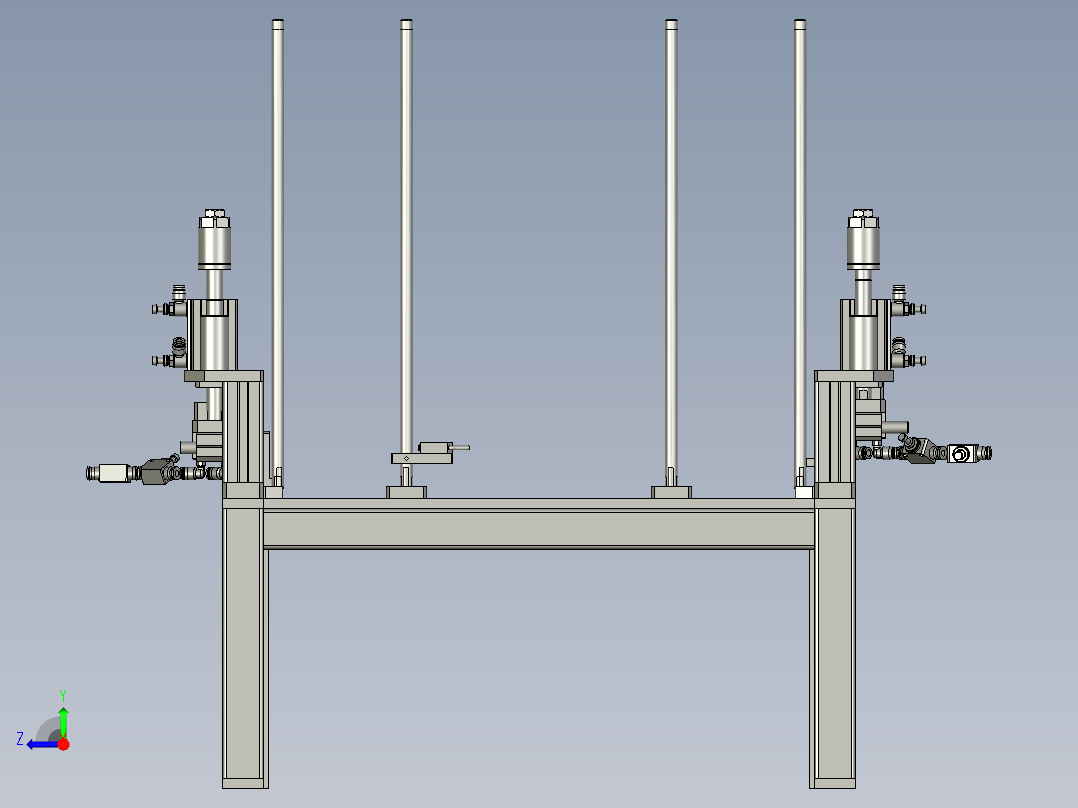 JHZB-托盘料框组A右视图