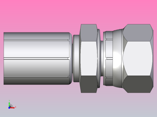 标准液压接头1GU46-8-8前视缩略图