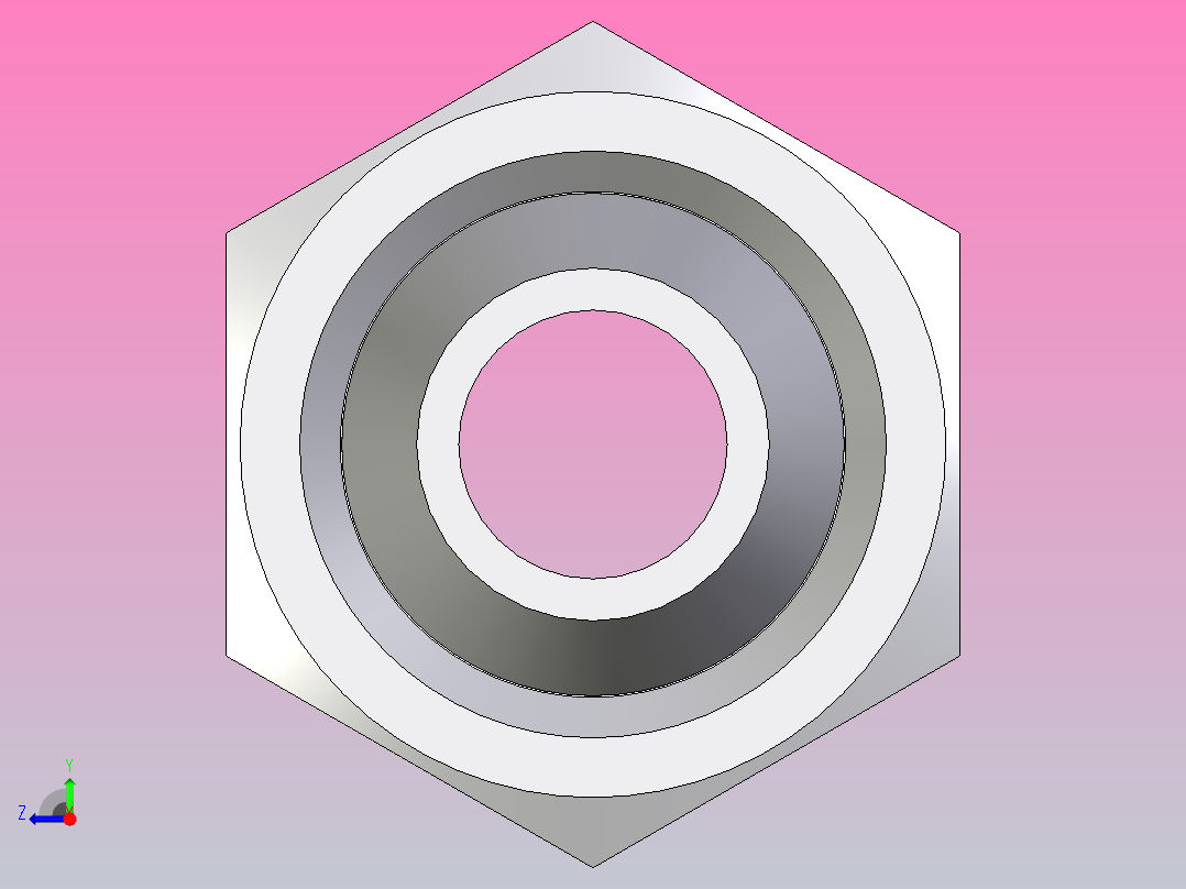 标准液压接头1GU46-8-8右视图