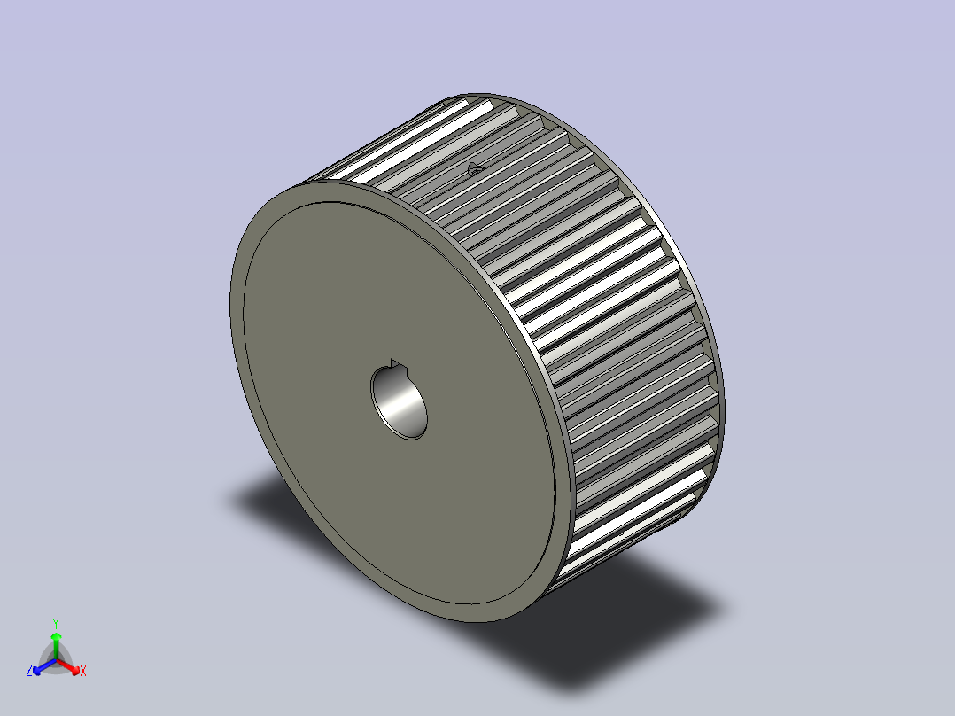 CZXD-EAR71-T10500-40-A-N-d20-FC126正等轴测图