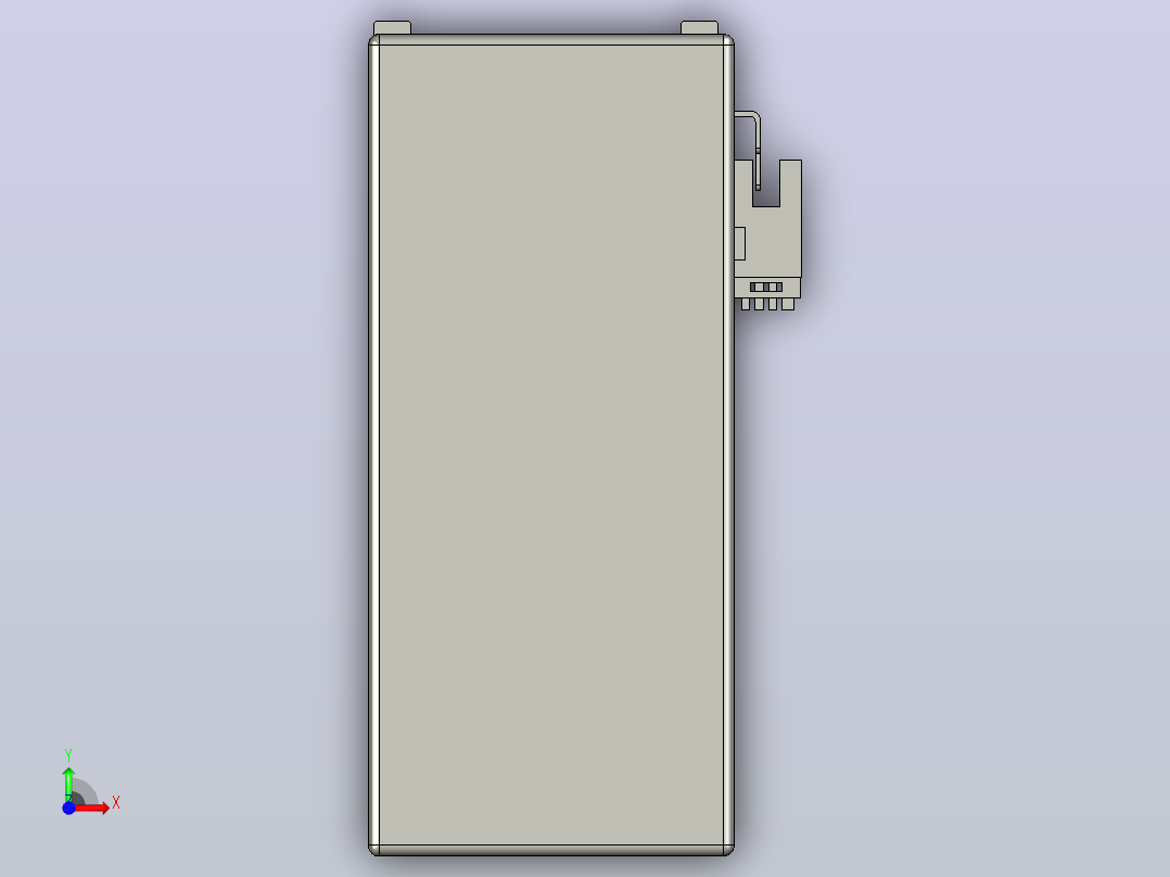日规模组半封闭丝杆TPA-HNR-65S-1610C-L50-M-Y-P10-N3前视图