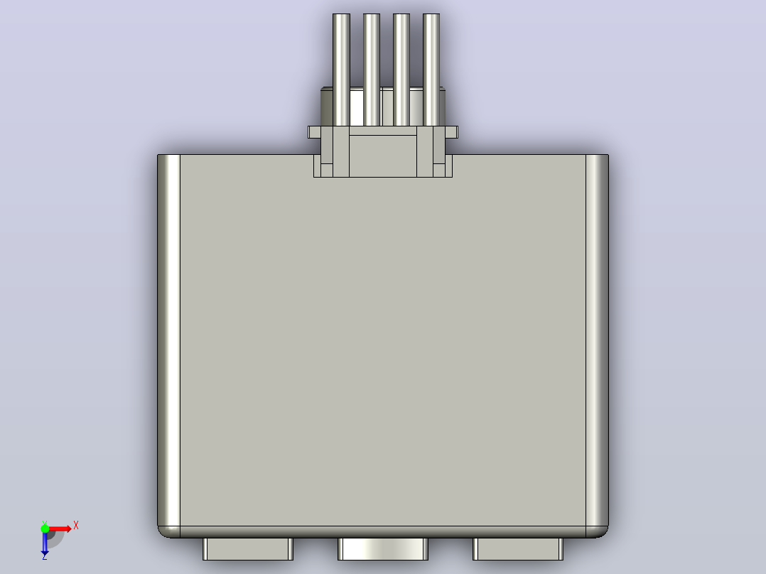 Panasonic数显气压力表开关传感器DP-101俯视图