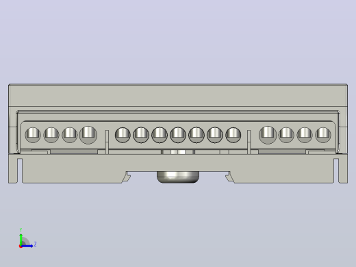 连接端子块 T1615 1p 15x5.3mm。颜色绿色左视缩略图