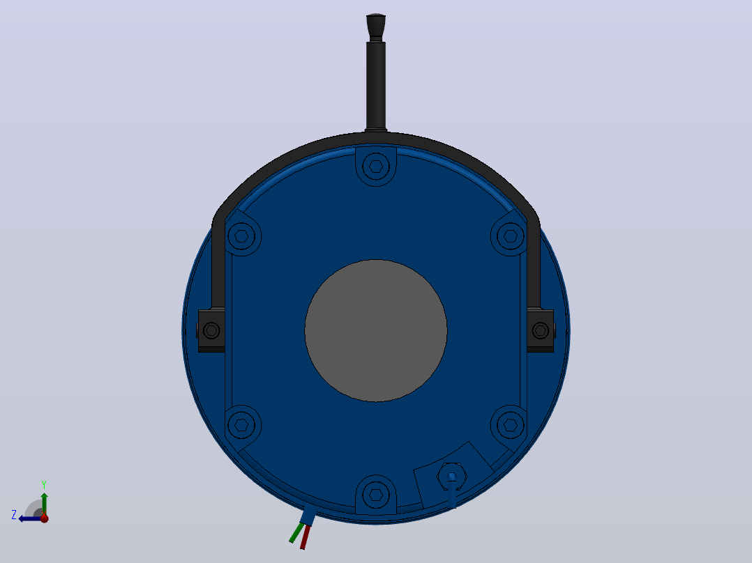 MD-B型电磁圆盘式制动器_MD17-160-B-30-RL-DC24V右视图