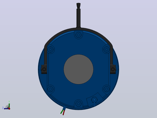 MD-B型电磁圆盘式制动器_MD17-160-B-30-RL-DC24V右视缩略图