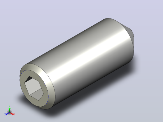 GB-T78-2000 内六角锥端紧定螺钉