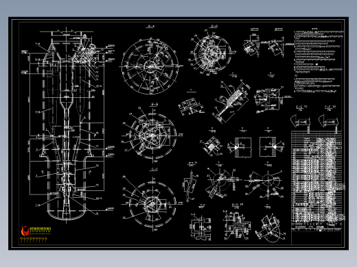 再生器旋风分离器系统图