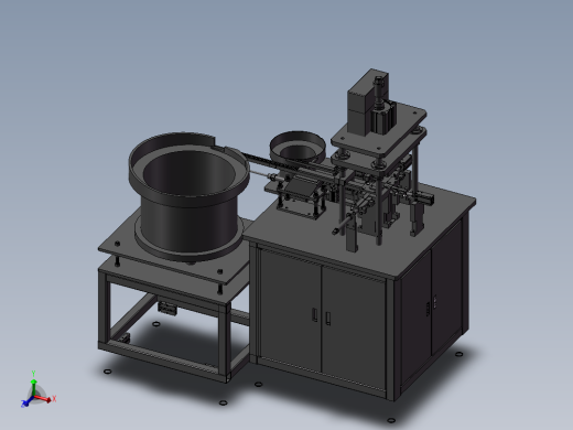 非标自动化覆膜码垛机3D模型