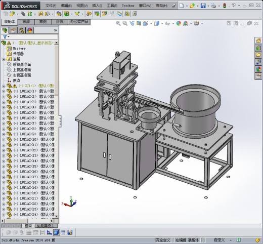 非标自动化覆膜码垛机3D模型缩略图