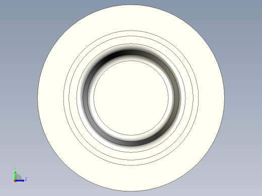 油箱蓋T.440-3D多系列多零件图纸模型左视缩略图