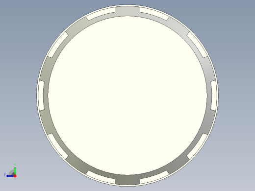 油箱蓋T.440-3D多系列多零件图纸模型右视缩略图