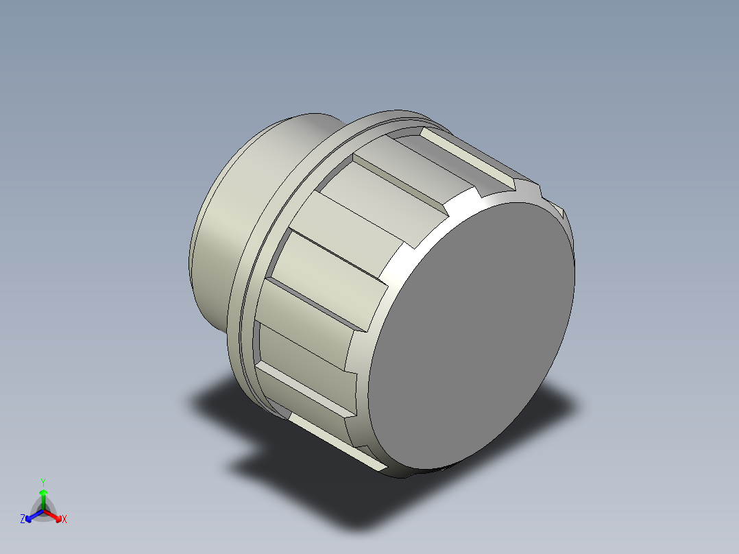 油箱蓋T.440-3D多系列多零件图纸模型正等轴测图