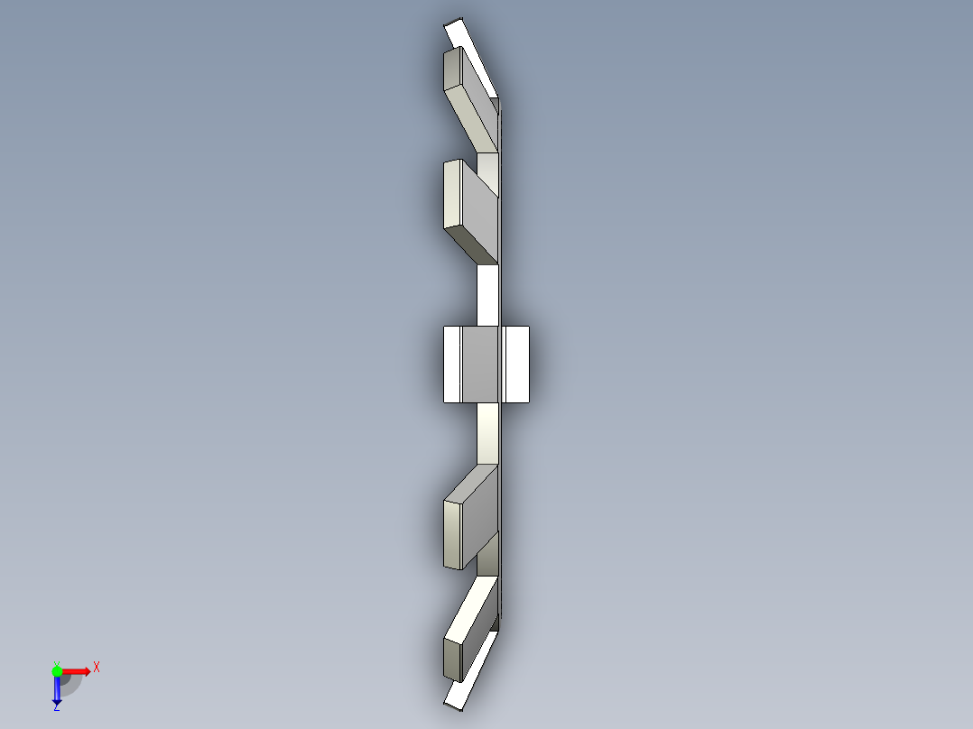 锁紧垫圈俯视图