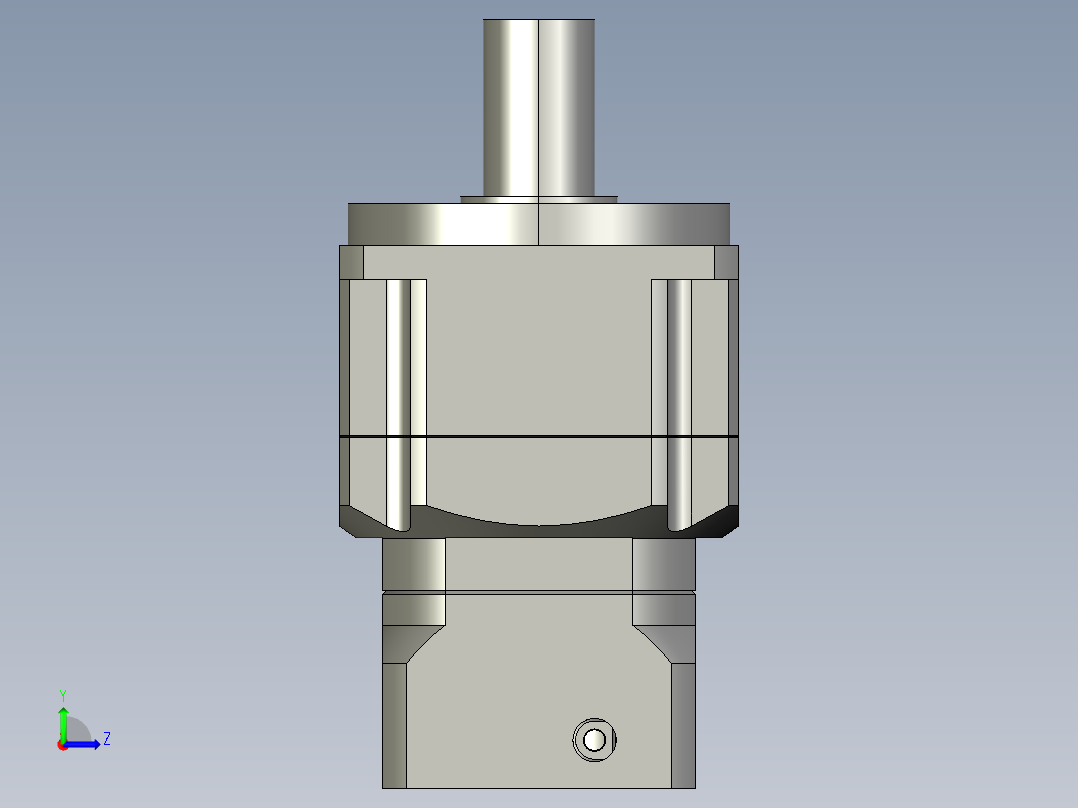 斜齿PGH115T-L2 19-70-90-M6-6B.STEP左视图