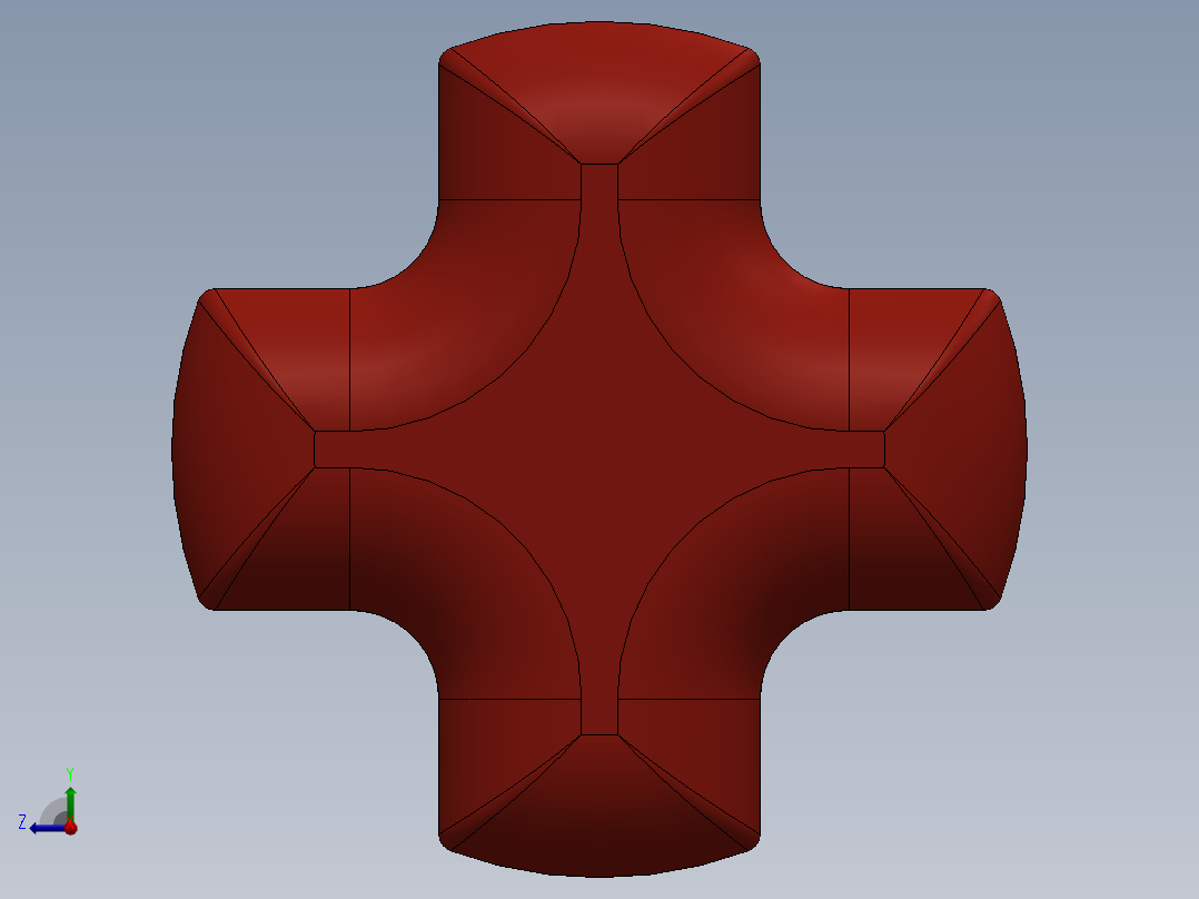 乐高机械组车桥-32062 Red Technic Axle 2 Notched右视图