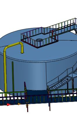 大型石化公司储油罐