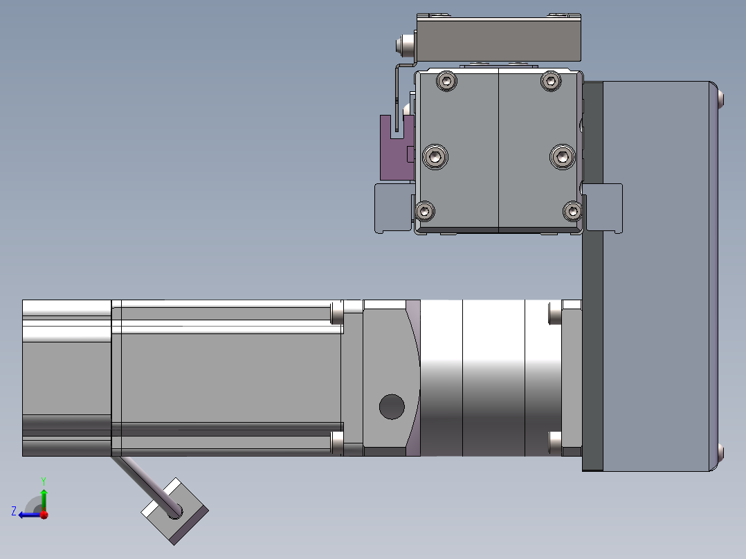 欧规同步带GTB65-LD-400W右视图