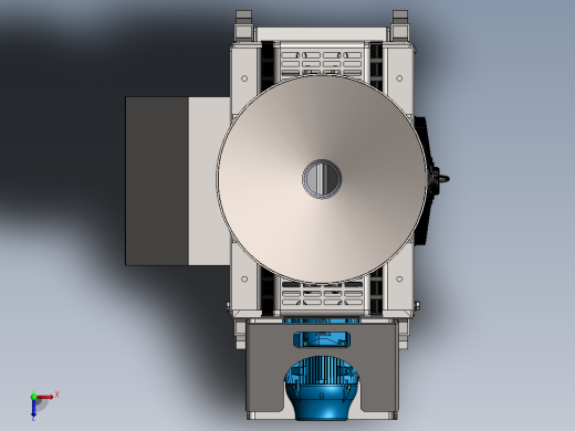稻谷脱壳机-SW STP俯视缩略图