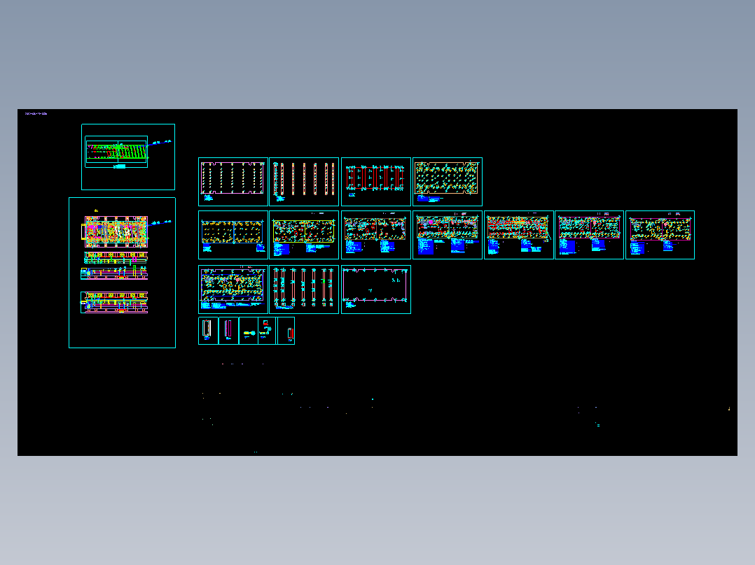 笔记本转轴连续冲压模模具设计图
