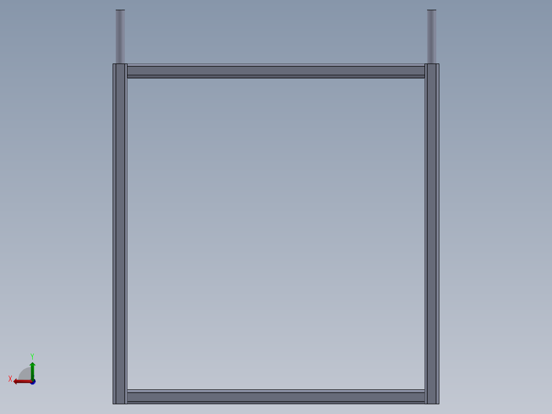 扳手腕桌后视图