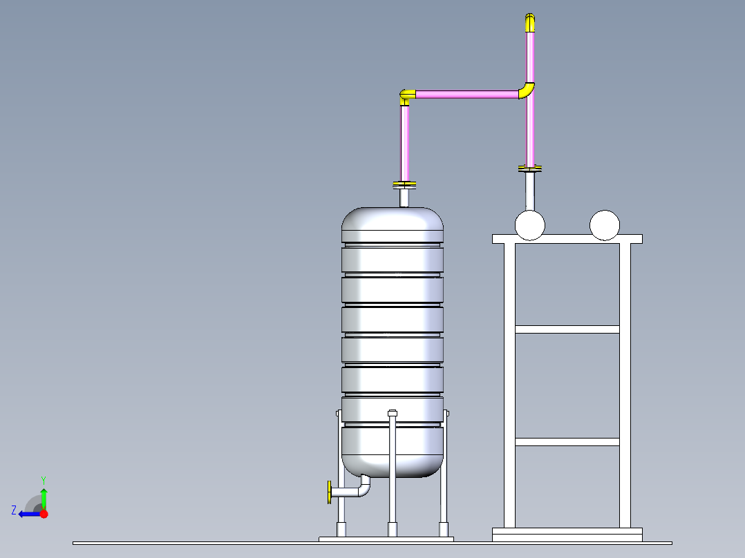 B2003958-水处理系统右视图
