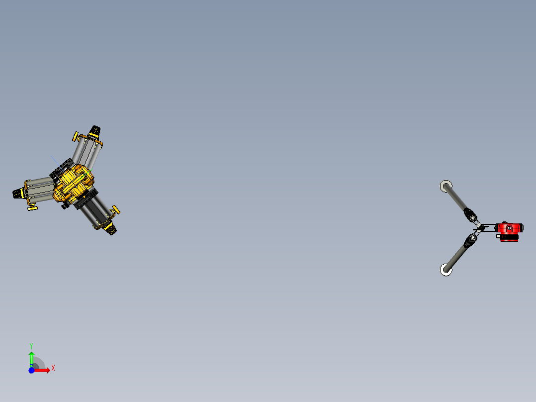 全站仪及其配件前视图