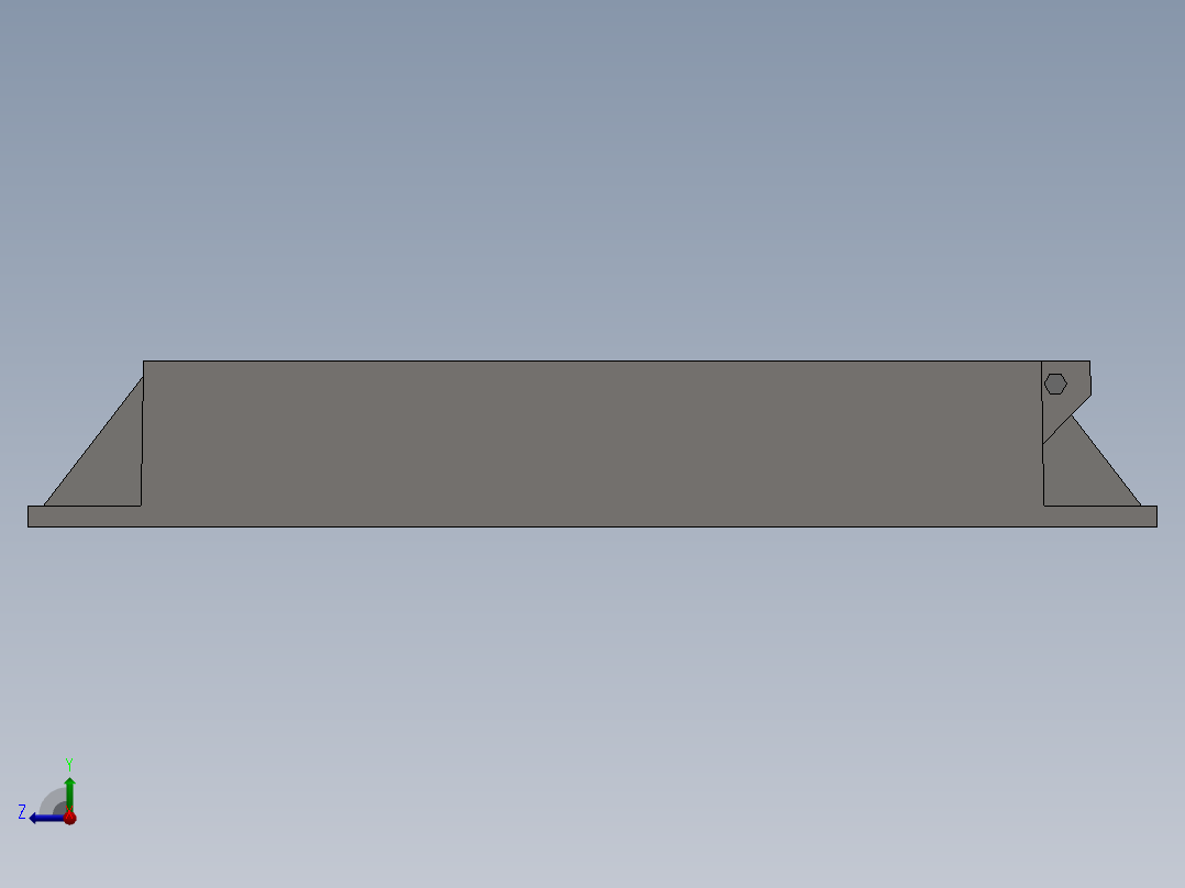 人孔manhole-cover-2 1 SW右视图