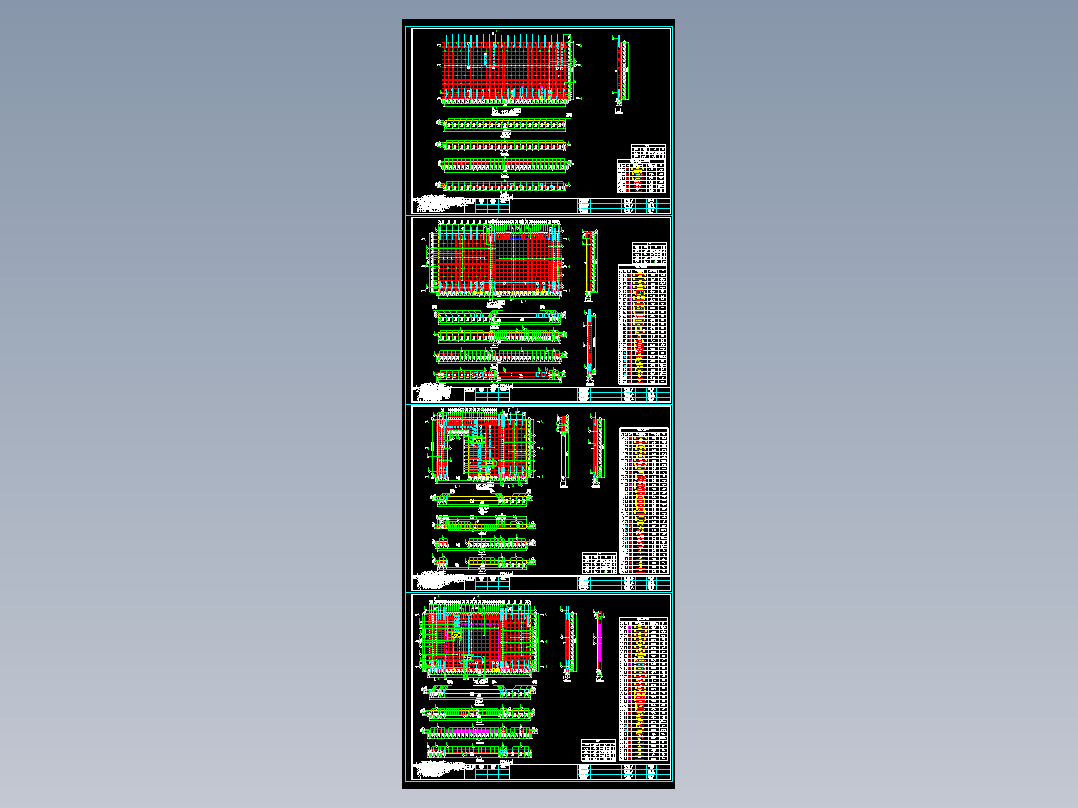 装配式剪力墙构件拆分图MF30
