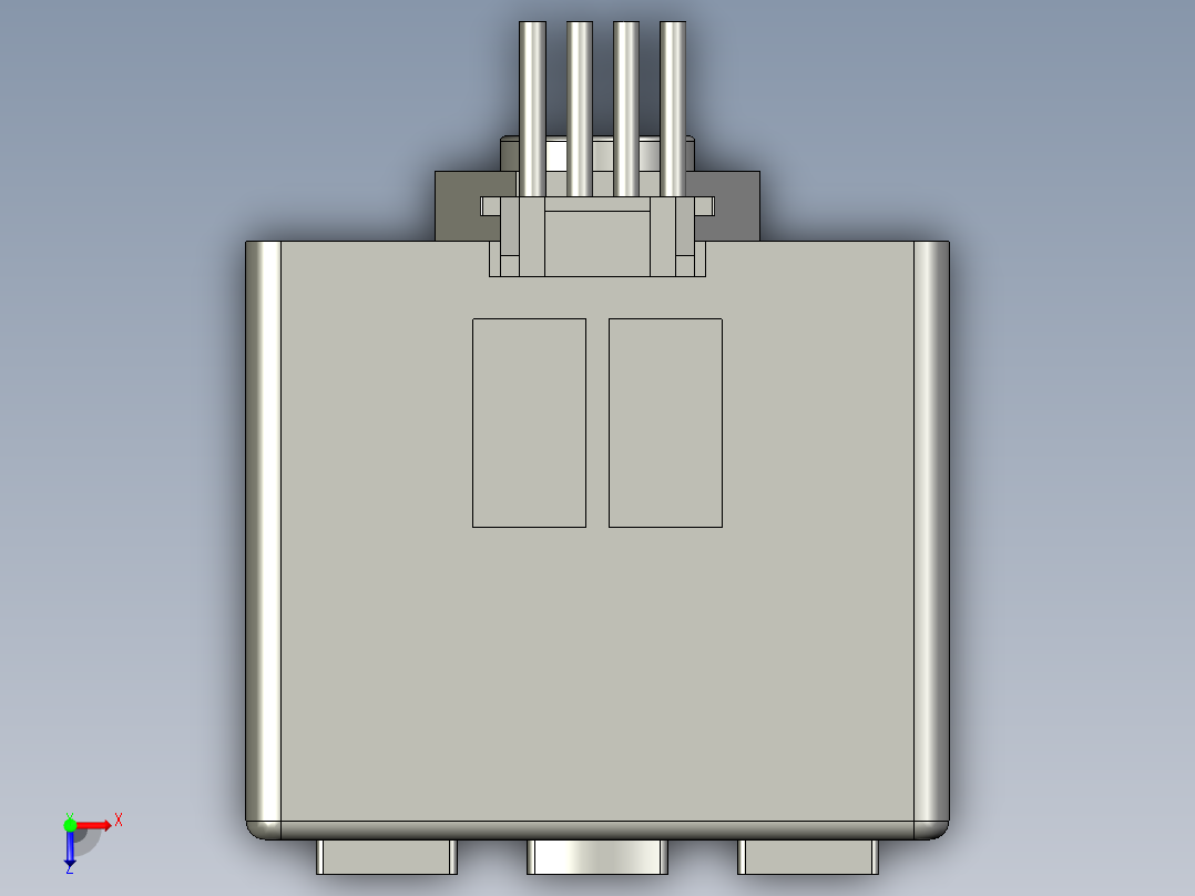 真空压力表 松下 DP101俯视图